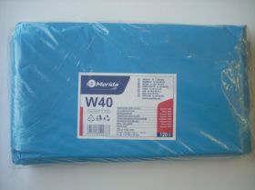 Pytle LDPE, 38 mi, 70x110cm,120 l,modré 50 ks/b /W40N/