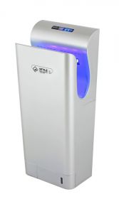 Osoušeč rukou Jet Dryer  STYLE stříbrný ABS plast