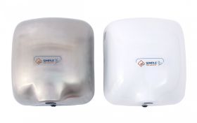 osoušeč rukou Jet Dryer  SIMPLE bílý kov