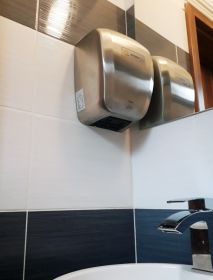 osoušeč rukou Jet Dryer  STORM bílý kov