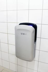 Osoušeč rukou Jet Dryer  SLIM stříbrný ABS plast