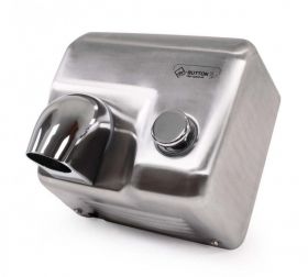 osoušeč rukou Jet Dryer BUTTON bílý kov