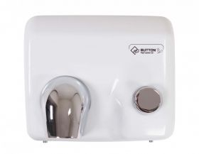 osoušeč rukou Jet Dryer BUTTON bílý kov