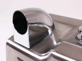 osoušeč rukou Jet Dryer BUTTON bílý kov