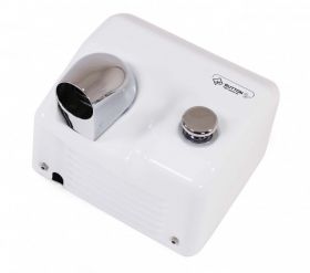 osoušeč rukou Jet Dryer BUTTON bílý kov