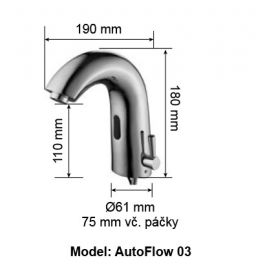 Donner AutoFlow 03 Lesklý chrom