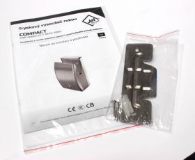Osoušeč rukou Jet Dryer  COMPACT bílý ABS plast