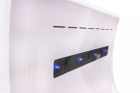 Osoušeč rukou Jet Dryer  COMPACT stříbrný ABS plast
