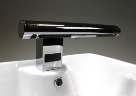 Osoušeč rukou Jet Dryer  AIRTAP  lesklý chrom automatická vodovodní baterie