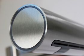 Osoušeč rukou černý Jet Dryer  AIRTAP automatická vodovodní baterie