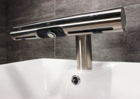 Jet Dryer AIRTAP kulatá Kartáčovaný nerez
