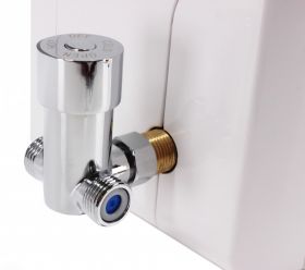 Jet Dryer AIRTAP kulatá Kartáčovaný nerez