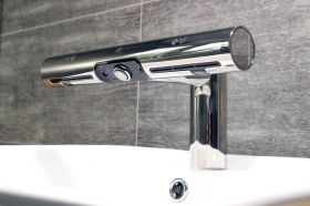 Jet Dryer AIRTAP kulatá Kartáčovaný nerez
