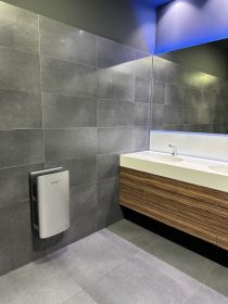 Osoušeč rukou Jet Dryer  LIGHT stříbrný ABS plast