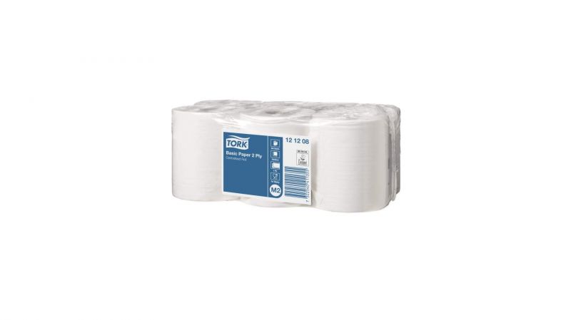 TORK 121208 – Basic utěrka se střed. odvinem M2, 2vr., 135m