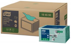 TORK 194550 – barevný program –  netkaná textilie W8, zelená, 8 x 40 ks - Karton