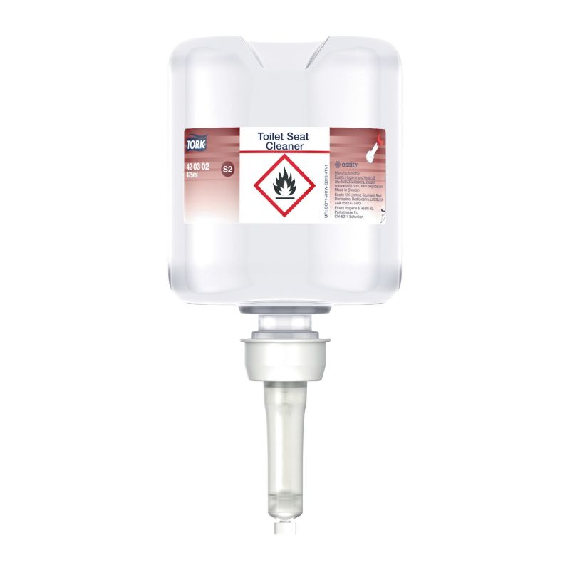TORK 420302 – Čistič WC sedátek S2, 475 dávek