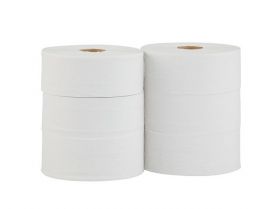 Toaletní papír OPTIMUM, 23 cm, 210 m, 2 vrstvý, bílý, (6rolí/balení)
