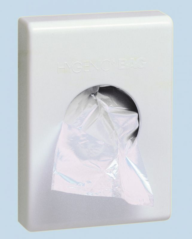 Zásobník hygienických sáčků ITALIC , bílý plast