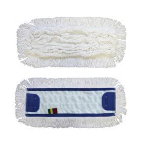 Mop plochý uzlíčkový se záložkami OPTIMUM,bavlna, 40 cm