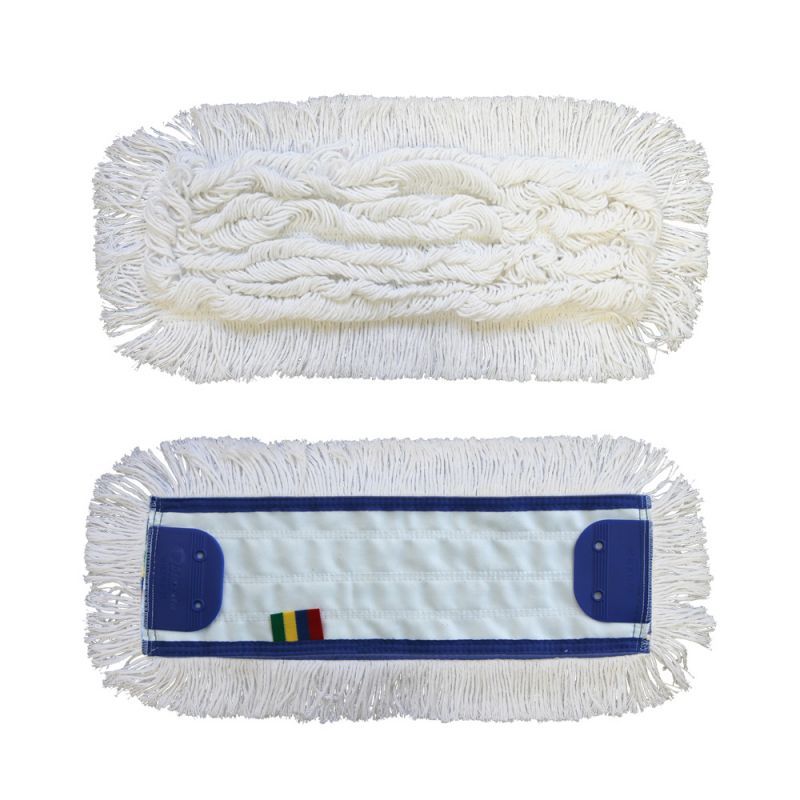 Mop plochý uzlíčkový se záložkami OPTIMUM,bavlna, 40 cm
