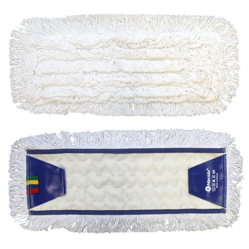 Mop plochý uzlíčkový se záložkami OPTIMUM, bavlna, 50 cm