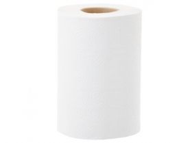 Papírové ručníky v rolích MERIDA OPTIMUM MINI, 2 vrstvé, bílé, délka 60 m, (12rolí/bal)