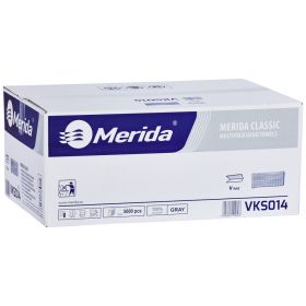 Jednotlivé papírové ručníky skládané ŠEDÉ, 5000 ks / karton, /dříve PZ14/