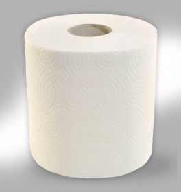 Papírové ručníky v rolích MAXI, 2 - vrst., 100% celulóza, 100 m, (6 rolí/bal)