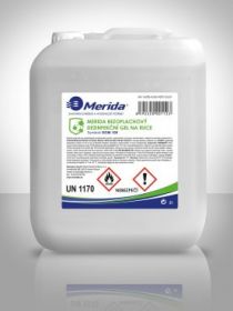 Bezoplachový DEZINFEKČNÍ GEL na ruce Merida , 5 l