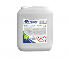 Merida univerzální DEZINFEKCE na ruce a povrchy, 5 l