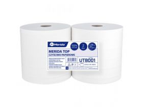 Čistivo SUPER BÍLÉ z celulózy TOP, 2-vrst., 28 cm, 410 m, bal. /2 role/