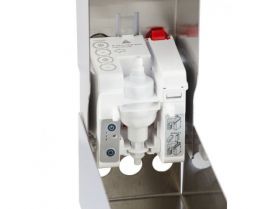 Automatický bezdotykový dávkovač pěnového mýdla MERIDA STELLA AUTOMATIC SLIM,nerez  lesk