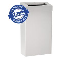 Koš závěsný otevřený STELLA R10 ADVANCED 27 l nerez mat