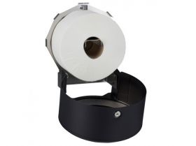 Zásobník na toaletní papír 19 cm MERIDA STELLA MINI nerez černá