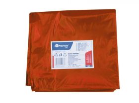 Pytle LDPE, 40 mi,90x110cm,160 l,červené 10ks/b /W50C/