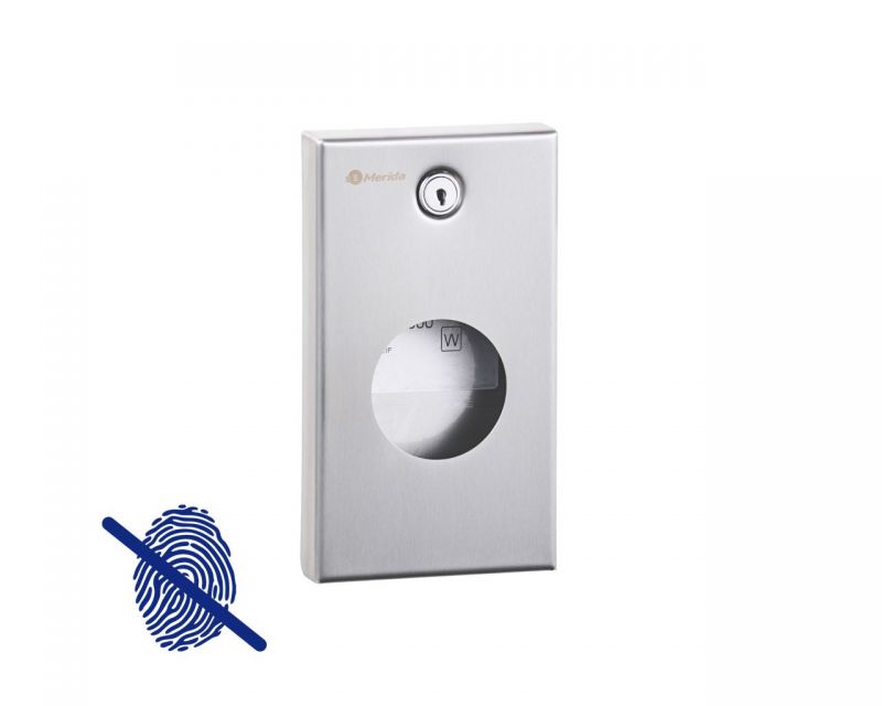 Zásobník hygienických sáčků MERIDA STELLA Anti-FingerPrint, nerez mat