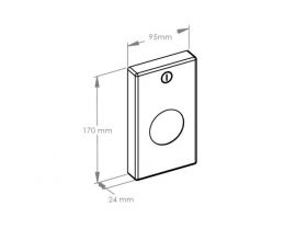 Zásobník hygienických sáčků MERIDA STELLA Anti-FingerPrint, nerez mat