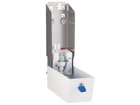 Automatický bezdotykový dávkovač pěnového mýdla STELLA AUTOMATIC SLIM nerez bílá 0,8 l