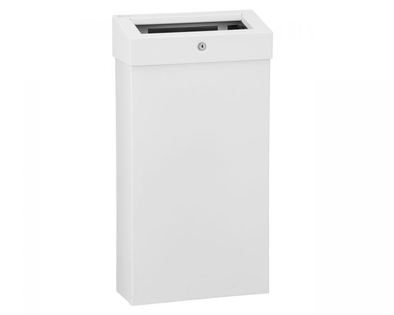 Koš závěsný otevřený MERIDA STELLA SLIM COMBO nerez bílá 15 l