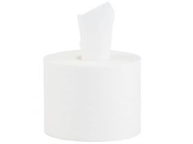 Toaletní papír MERIDA TOP FLEXI bílý, délka 120 m,pr. 17 cm, 2-vrst /bal. 6 rolí/