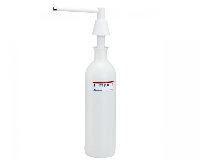 Dávkovač tekutého mýdla umyvadlový CONE, objem nádržky 1000ml, bílý