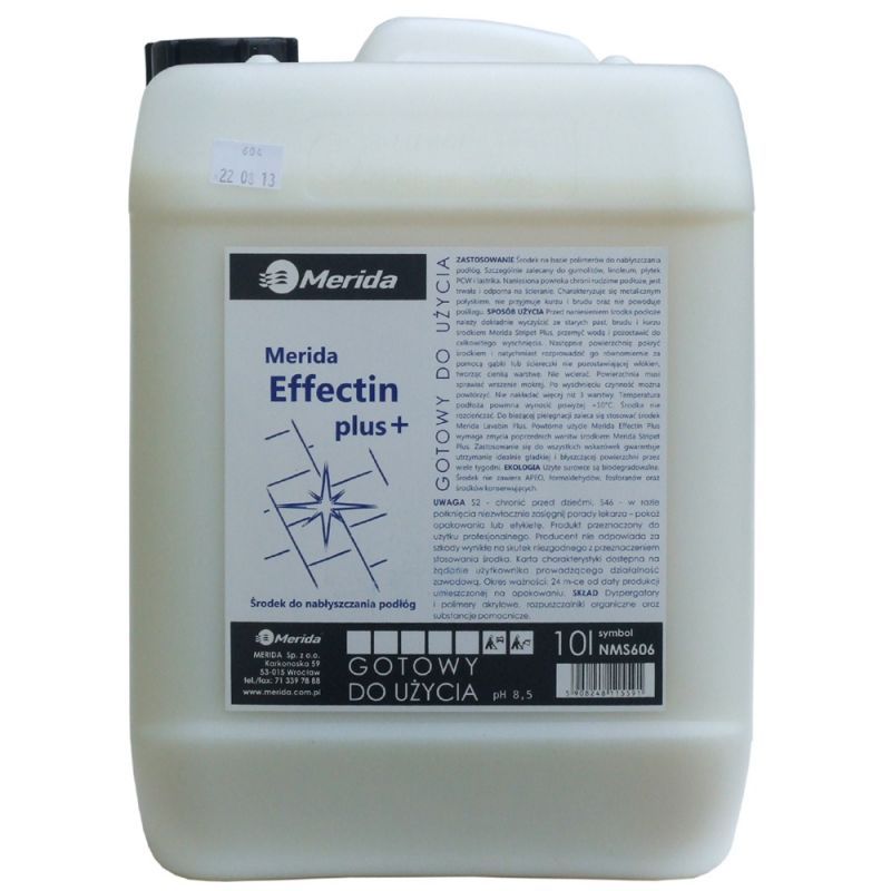 Prostředek na leštění podlah Merida EFFECTIN Plus 10 l.
