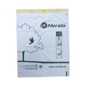 MERIDA TOP sáčky 7-10 l, bílé, zatahovací, parfémované, 25 ks/role