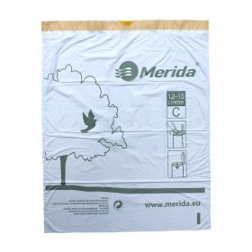 MERIDA TOP sáčky 12-15 l, bílé,zatahovací parfémované, 20 ks/role