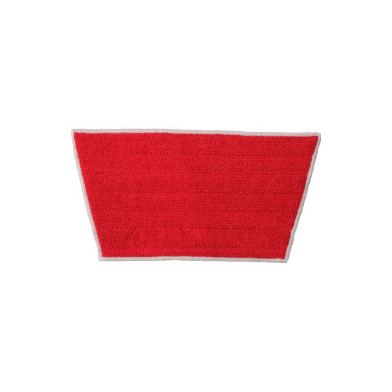 Mop z mikrovlákna PREMIUM MINI červený - lichoběžník, 32/24 x 16 cm