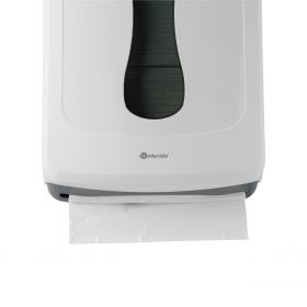 Zásobník na jednotlivé papírové ručníky MERIDA ONE SLIM - MAXI, bílý