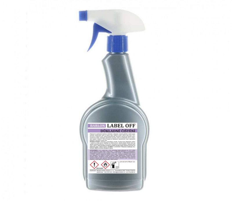 LABEL OFF, prostředek na odstranění lepidel, skvrn od fixů,  500 ml MR, /MERIDA/