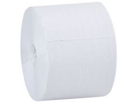 Toaletní papír bez dutinky OPTIMUM bílý, prům. 12 cm, délka 85 m, 2- vrst /karton 18 rolí/