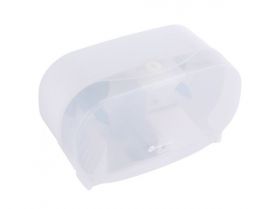 Zásobník na 2 role toalet. papíru bez dutinky MERIDA Hygiene CONTROL, bílý